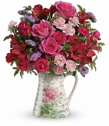 Teleflora's Simply Adored Bouquet from Krupp Florist, your local Belleville flower shop